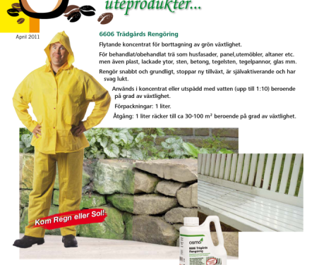 Vårrusta med OSMO uteprodukter!